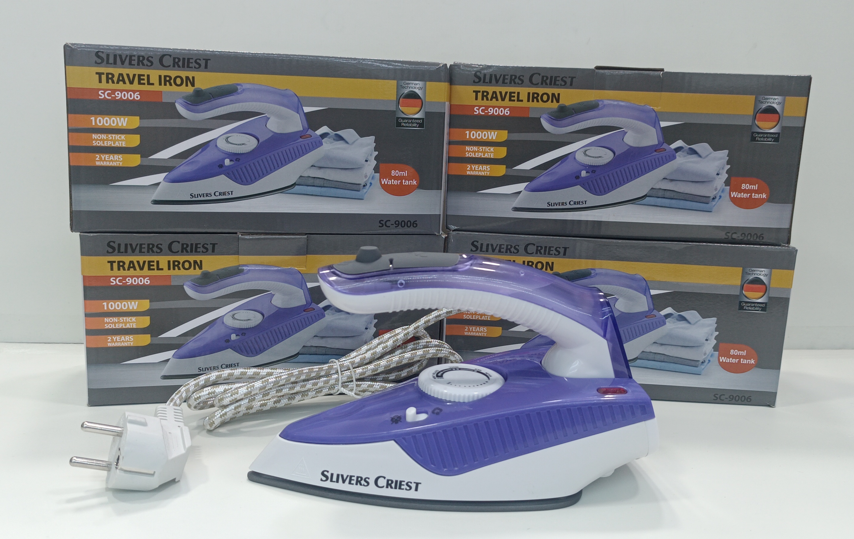 اتو مسافرتی برند سیلورکرست 1000وات مدل sc_9006